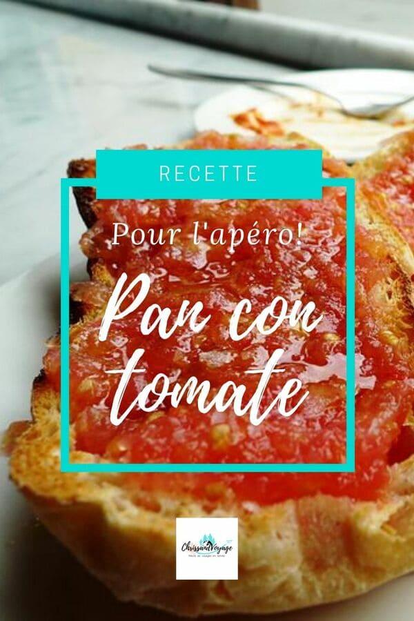 Rezept für Brot mit Tomate
