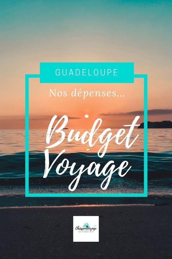 Budget für einen Urlaub in Guadeloupe