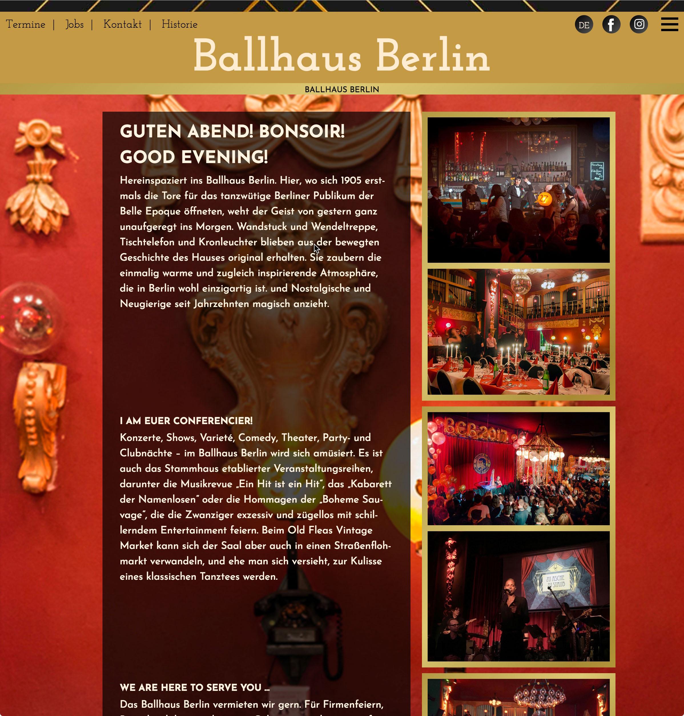Ballhaus Berlin :: Behance