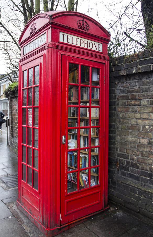 Außergewöhnliche Bibliothek in London