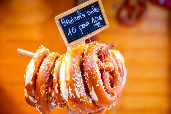 Brezel als Weihnachts-Spezialität