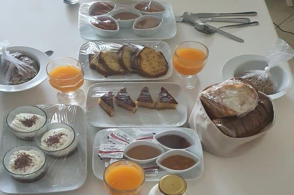 Frühstück im Hotel