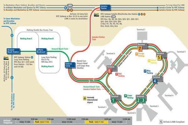 AirTrain Karte New York