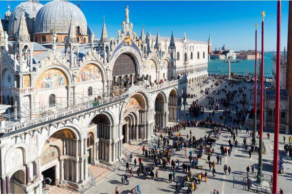 Touristisches Viertel in Venedig
