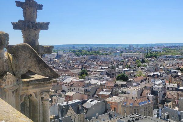 Dächer der Kathedrale von Reims