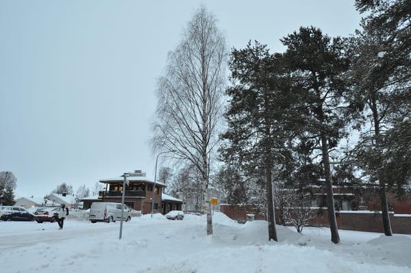 Zentrum von Rovaniemi zur Unterkunft