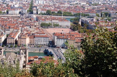 Panorama von Lyon