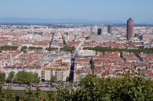 Panorama von Lyon