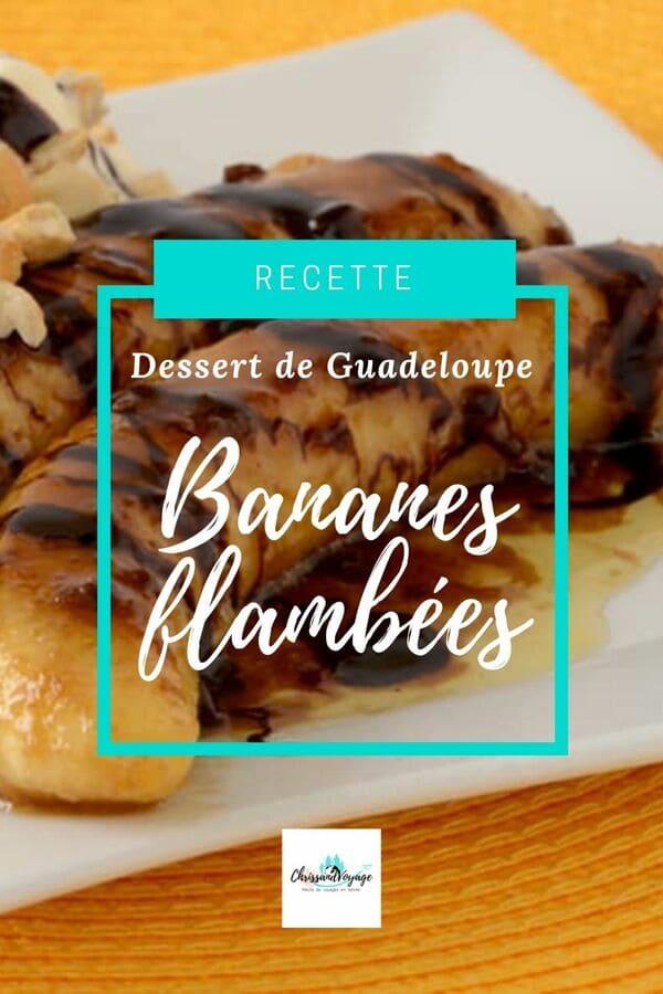 Rezept der flambierten Bananen aus Guadeloupe