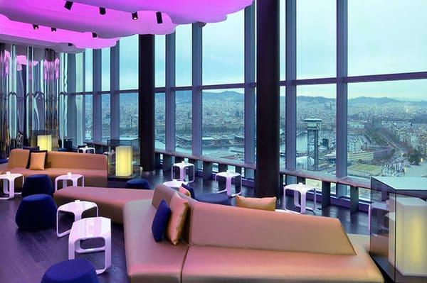 Bar im Hotel W Barcelona
