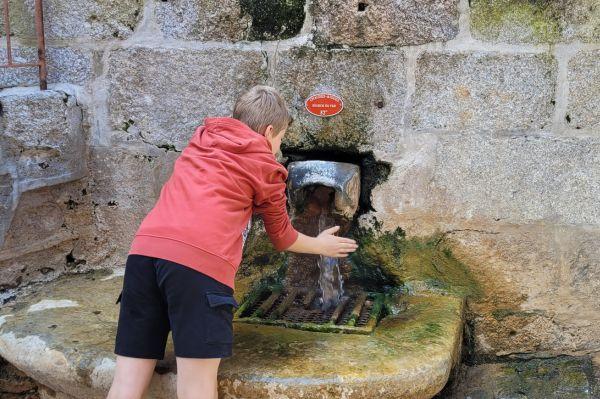 Besuch in Chaudes Aigues