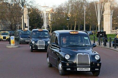 offizielle Taxis in London